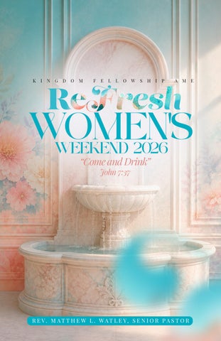 Kingdom Women's Refresh 2026 Booklet
