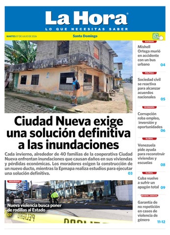 Santo Domingo: 07 de Julio, 2026