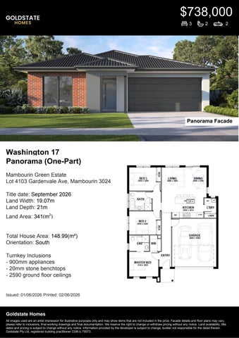 Lot 4103 Gardenvale Ave Mambourin Green Estate Mambourin Washington 17 33 Panorama (One-Part)