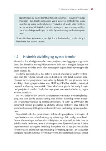 Prosjektledelse: fra initiering til gevinstrealisering, 6. utgave 第 21 页