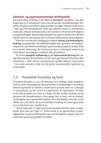 Prosjektledelse: fra initiering til gevinstrealisering, 6. utgave 第 23 页