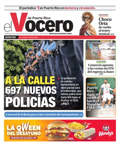 EL VOCERO | Edición miércoles, 8 de julio de 2026 