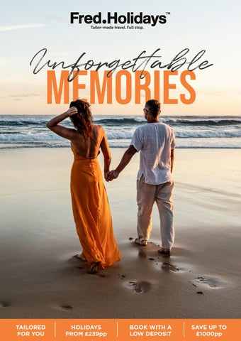 Unforgettable Memories | Fred. Holidays (Trade)