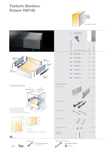 Titus Tekform Slimline plus drawer apr2026 第 16 页