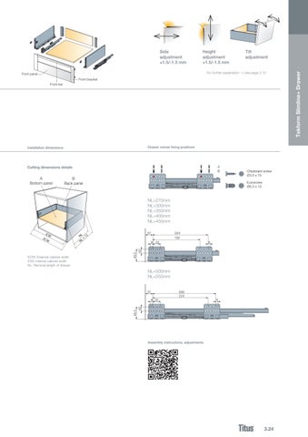 Titus Tekform Slimline plus drawer apr2026 第 23 页