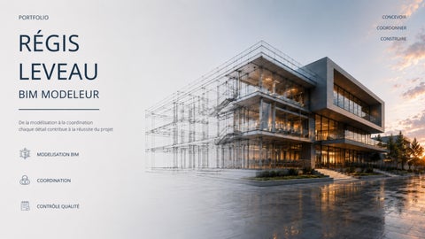 Portfolio - Régis Leveau - BIM Modeleur