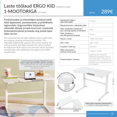 家居 4you reguleeritavad lauad ERGO 2026 第 15 页