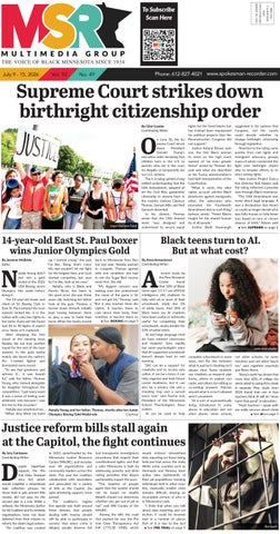 Vol 92 / Edition 49 - Minnesota Spokesman-Recorder