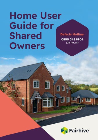 Fairhive Shared Ownership Home User Guide 