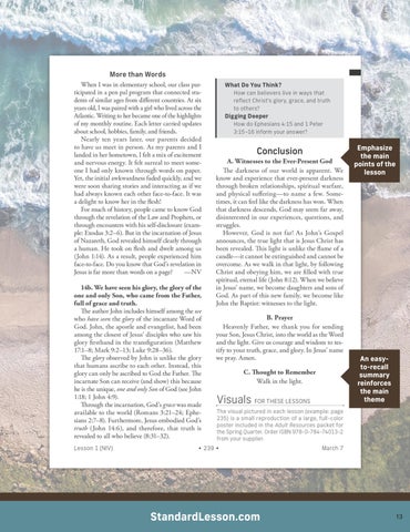 Standard Lesson Quarterly NIV Sample 2026-2027 第 13 页