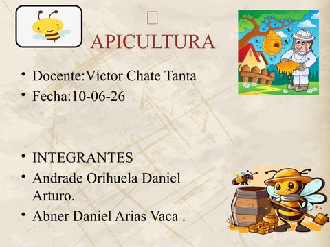 APICULTURA