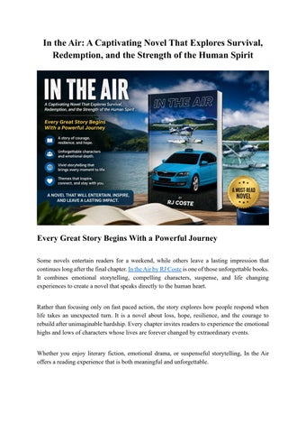 In the Air A Captivating Novel That Explores Survival, Redemption, and the Strength of the Human Spi