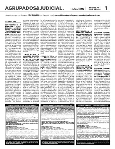 SUPLEMENTO - AGRUPADOS - EDICIÓN 11.305