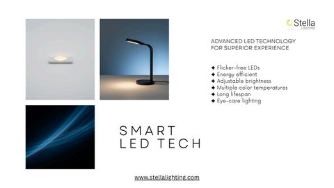 Illuminate Every Workspace with Precision | Stella 灯饰 's 高端 Two 灯饰 台灯 × Flexibl 第 6 页