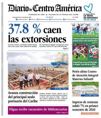 Edición Diario de Centro América 09 de Julio 2026