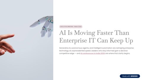 AI Conferences in India 2026: A Practical Guide for Technology Leaders