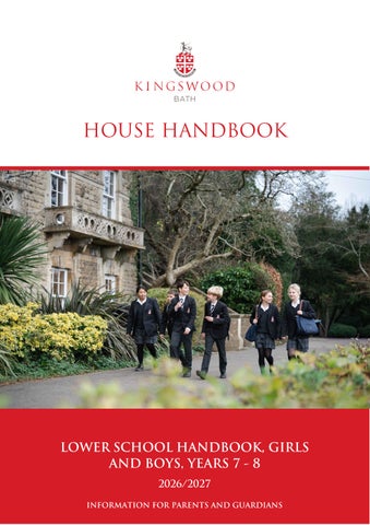 Lower School Handbook 26-27