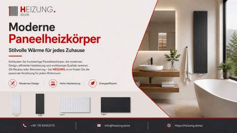 Moderne Paneelheizkörper Stilvolle Wärme für jedes Zuhause