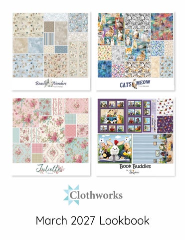 Clothworks March 2027 Lookbook