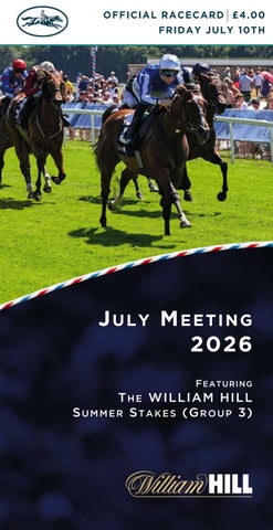 York Racecard - Friday 10th July