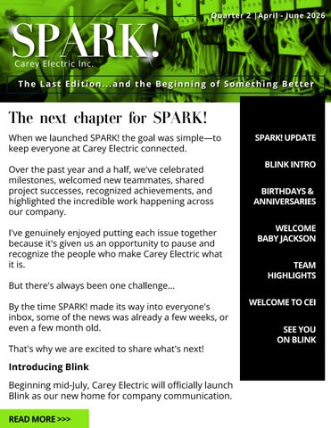 CEI -Spark Q2 2026 