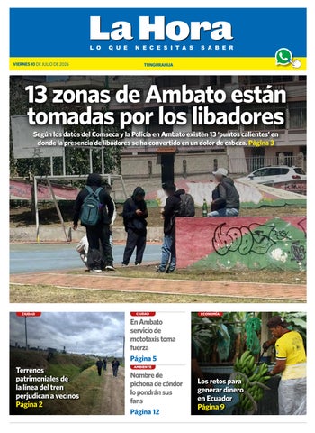 Tungurahua 10 de julio de 2026