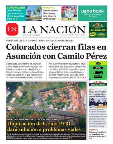 DIARIO LA NACIÓN - EDICIÓN 11.306