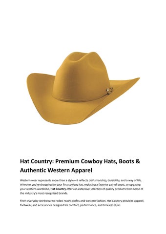 Hat Country