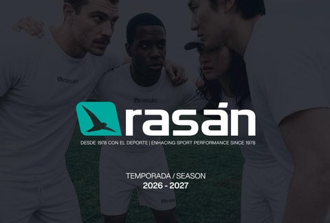 RASÁN Sports Catalogue 2026/2027 | Teamwear & Custom Sports Apparel