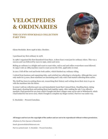 Velocipedes × Ordinaries 第 3 页