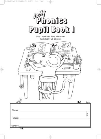 Jolly Phonics Pupil Book 1 (Nigeria Store)