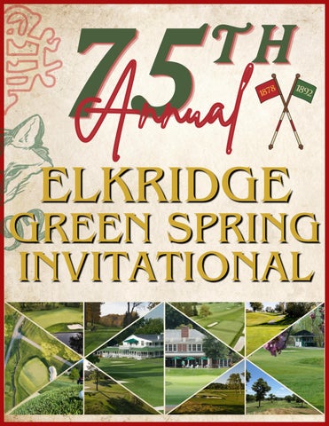 Elkridge-Green Spring Tournament Program