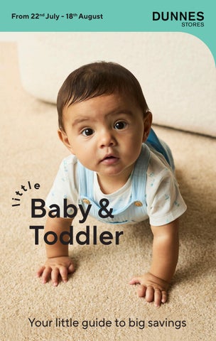 DUNNES STORES Little Baby & Toddler Leaflet July 2026
