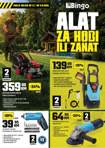 Alat za hobi ili zanat 11.7-11.8.2026.
