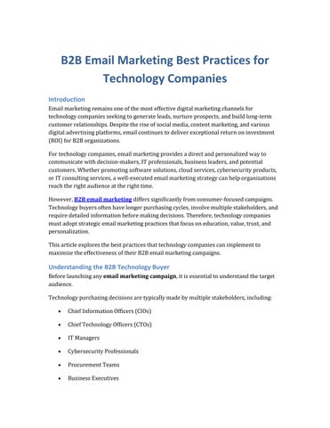 B2B_Email_Marketing_Best_Practices_Technology_Companies-1