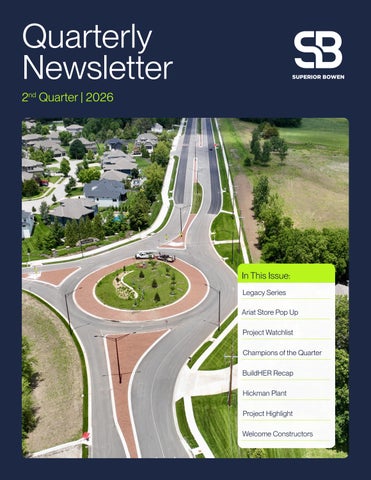 Superior Bowen Q2 2026 Newsletter