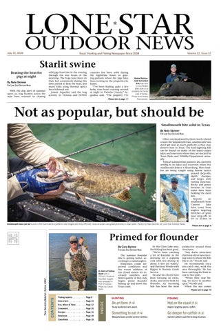 lone star outdoor news 071026