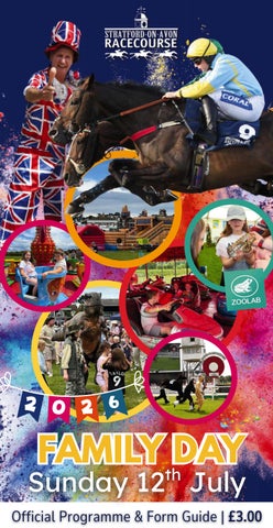 Stratford-On-Avon Racecard - Sunday 12th July