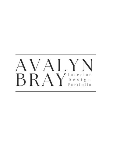 Avalyn Bray Portfolio