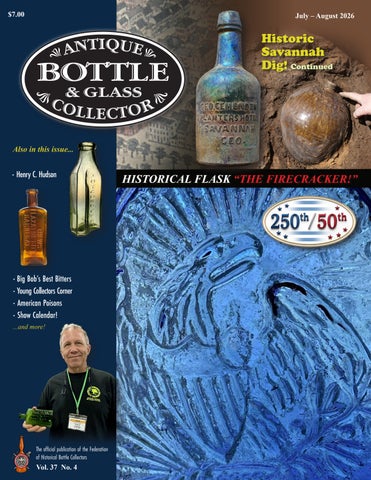 Antique Bottle & Glass Collector July - Aug 2026