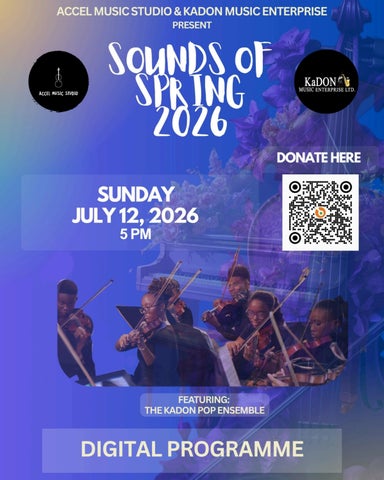 Sounds Of Spring Digital Programme 2026