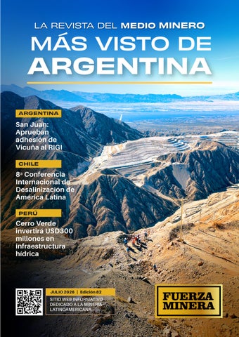 Revista Fuerza Minera - Edición Julio 2026