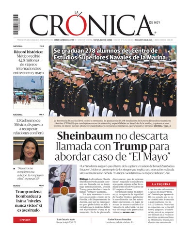 La Crónica de Hoy 11-07-2026