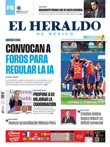 Edición impresa. Sábado 11 de julio de 2026