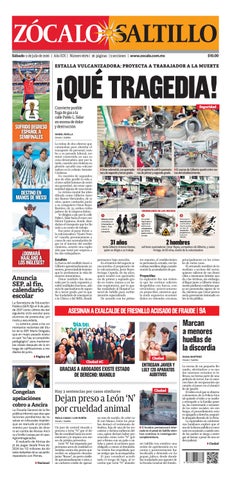 Saltillo 11 de julio de 2026