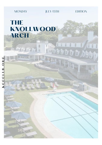 Knollwood Arch July 13th 2026