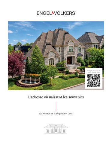 100 Avenue de la Seigneurie, Laval - Brochure