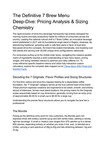 The Definitive 7 Brew Menu Deep-Dive_ Pricing Analysis & Sizing Chemistry 