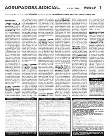 SUPLEMENTO - AGRUPADOS - EDICIÓN 11.308