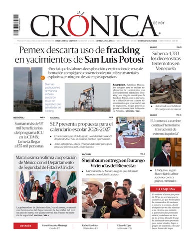 La Cronica de Hoy 12-07-2026